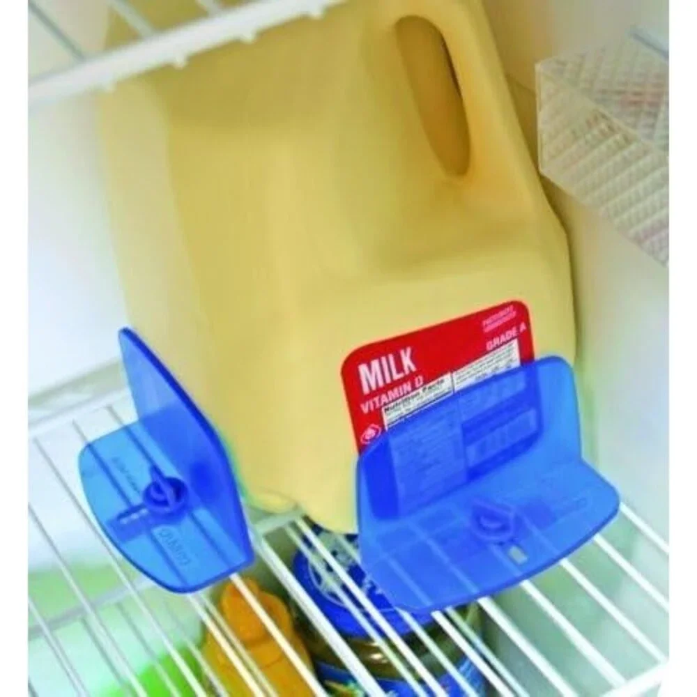 2 pcs - Camco RV Fridge Brace -Holds Food and Drinks in Place During Travel